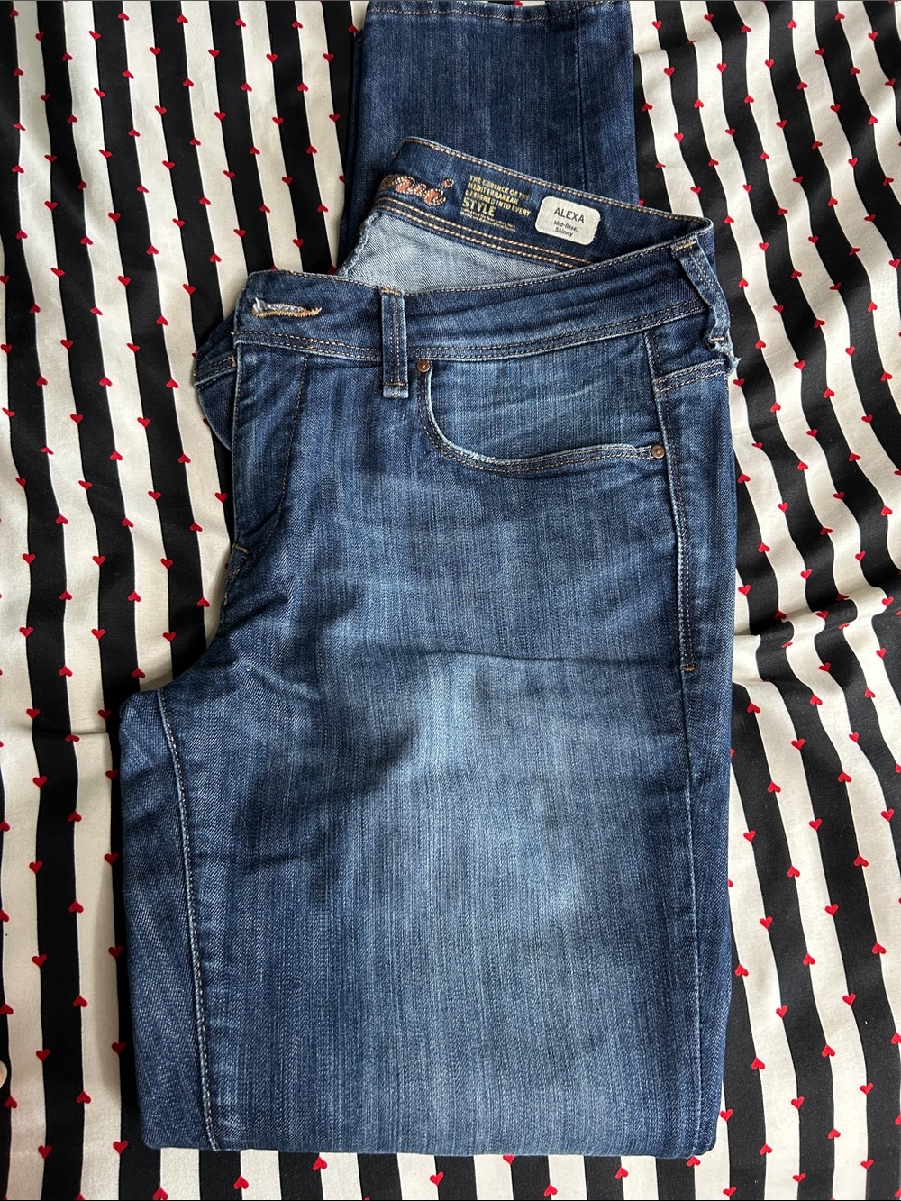 Mavi mid rise skinny Jeans - Blue